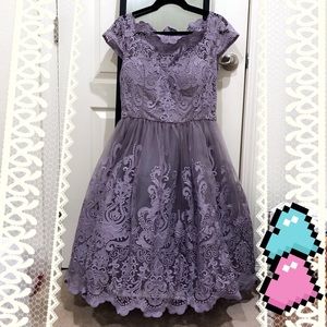 Chi Chi London Exquisite Elegance Lace Dress